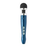 Doxy Die Cast 3R Rechargeable Slimline Wand Massager: Blue Flame