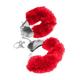 Furry Love Cuffs - Red