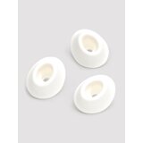 Womanizer Vibrator Replacement Heads Medium (3 Pack) - White