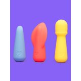 Lovehoney mon ami Trio of Vibrating Massagers - Blue