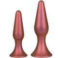 Cosmic Metallic Red Suction Butt Plug - LARGE