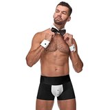 Male Power Flirty Butt-ler Costume - L / XL - Black