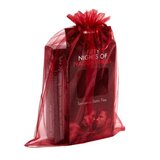 Fifty Nights of Naughtiness Bundle: Couples Game & Satin Ties for Intimate Exploration