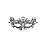 Ouch! Lace Eye-Mask - Queen