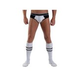Mister B URBAN Football Socks with Pocket White 38-41