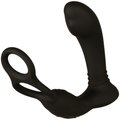 Nexus Simul8 Dual Anal & Perineum Penis and Ball Vibrator with Cock Ring - Black