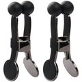 Merci Doc Johnson Nippers Stainless Steel Nipple Clamps - Black