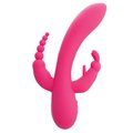 Tri-It-3-Ways - Rechargeable 7-Speed Rabbit Vibrator – 9 Inch
