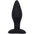 Wish You Were Rear Black Silicone Butt Plug - 3.5 Inch