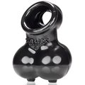 Oxballs Sacksling-2 Black Cock Ring & Ball Bag - 26mm
