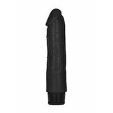 8 Inch Thick Realistic Dildo Vibe - Black