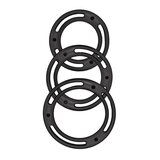 Mac Tuff Cockswellers Cock Ring Set - Black