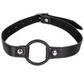 Jaw-Jack Leather O-Ring Mouth Gag