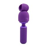 HARLOW NUBII MINI WAND W/ MASTURBATOR - Multiple Vibration Modes, Compact Size