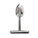 Large Stainless Steel Butt Plug With Grab Handle
