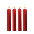 Ouch! Teasing Red 4 Pack Bondage Candles - MEDIUM