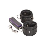 Leather D-Ring Wrist Cuffs