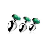 Booty Sparks Emerald Gem Anal Plug Set