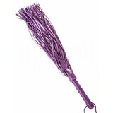 Leather Flogger Purple