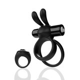 Remote Controlled Ohare Xl Vibrating Ring - Black