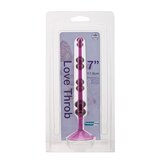 Love Throb Anal Beads in Purple for Ultimate Sensations