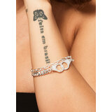 Ann Summers Silver Layered Bracelet with Diamante Handcuff