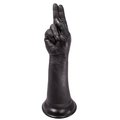 Up Yours Black Monster Dildo - 14 Inch