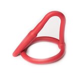 Silicone Glans Plug Red