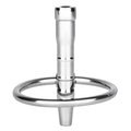 Torment Glans Ring Penis Plug with Through-Hole - 4cm
