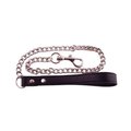 Leather Lead With Chain