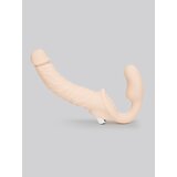 Lifelike Lover Luxe Posable Realistic Vibrating Strapless Strap-On - Flesh Pink