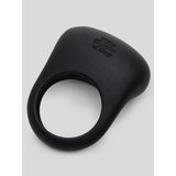 Fifty Shades of Grey Sensation Rechargeable Vibrating Love Ring - Black