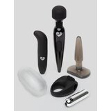 Lovehoney Up All Night Couple's Sex Toy Kit (6 Piece) - Black