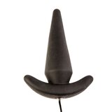 Vibrating Black Anal Plug