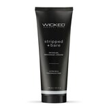 Wicked Sensual Massage Cream - Stripped and Bare - 4 oz.