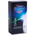 Pasante Glow In The Dark Condoms 12 pcs - Clear