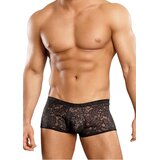 Stretch Lace Mini Short - Large - Black