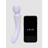 Lelo SWITCH App Controlled Double Ended Textured Wand Vibrator - Purple