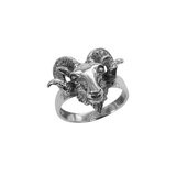 Rams Head Ring