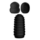 Delite Pocket Masturbator Kit - Black
