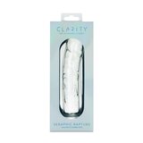 Clarity Seraphic Rapture Sculpted Glass Dildo: 7 Inch G-Spot Stimulation Tool