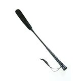 Black Leather Layered Whip