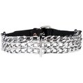 Zado Adjustable Chain Collar - Black - One Size