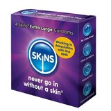 Skins Extra Large Condoms in Pack of 4
