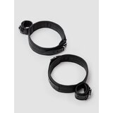 DOMINIX Deluxe Premium Leather Wrist to Thigh Restraint - Black