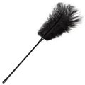 Black Plume Ostrich Feather Tickler - 17 Inch