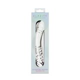 Clarity Celestial Desire Double Ended Glass Dildo: 7.4 Inch Deep Pleasure for Versatile Play