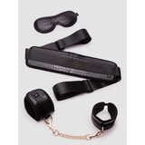 Lovehoney Position Pro Faux Leather Bondage Kit (3 Piece) - Black