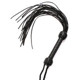 Leather Flogger Black
