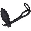 Cock Rocket 10-Speed Vibrating Rechargeable Butt Plug & Cock Ring
